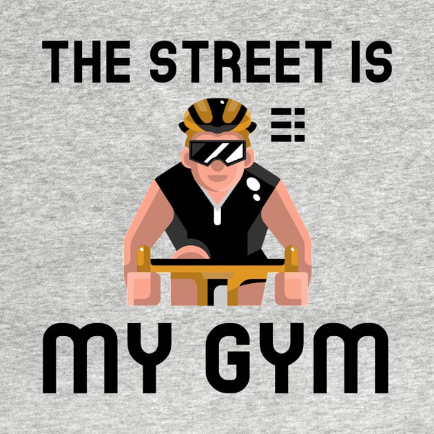 Street Is My Gym - Cycling by Jitesh Kundra